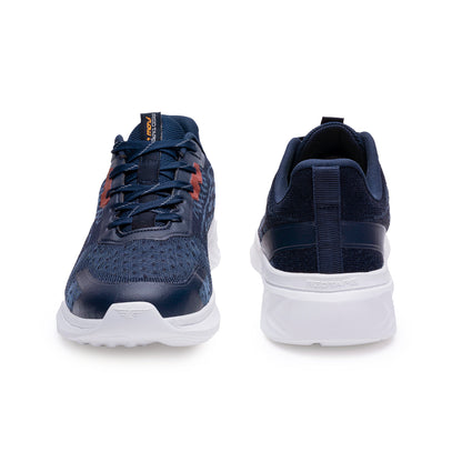 Men Navy Walking Shoes