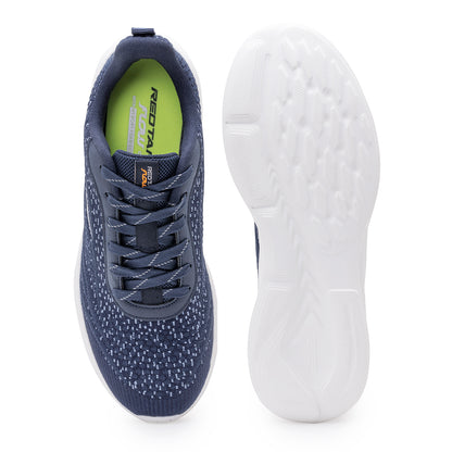 Men Navy Walking Shoes