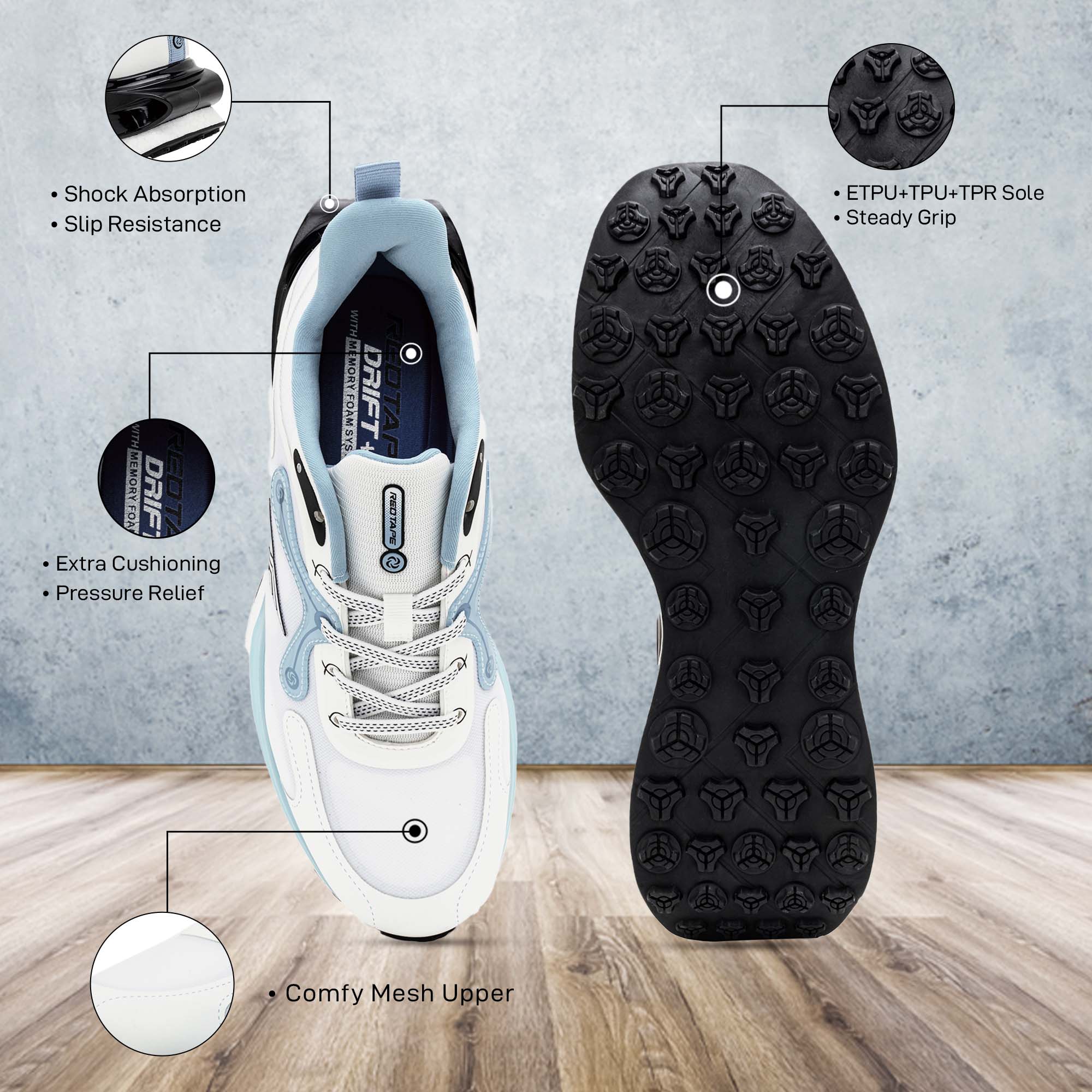 White/Blue