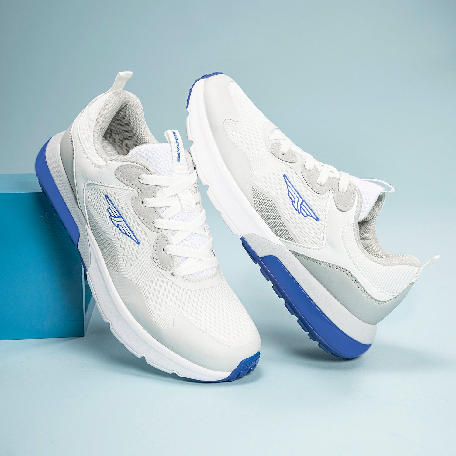 White/Blue