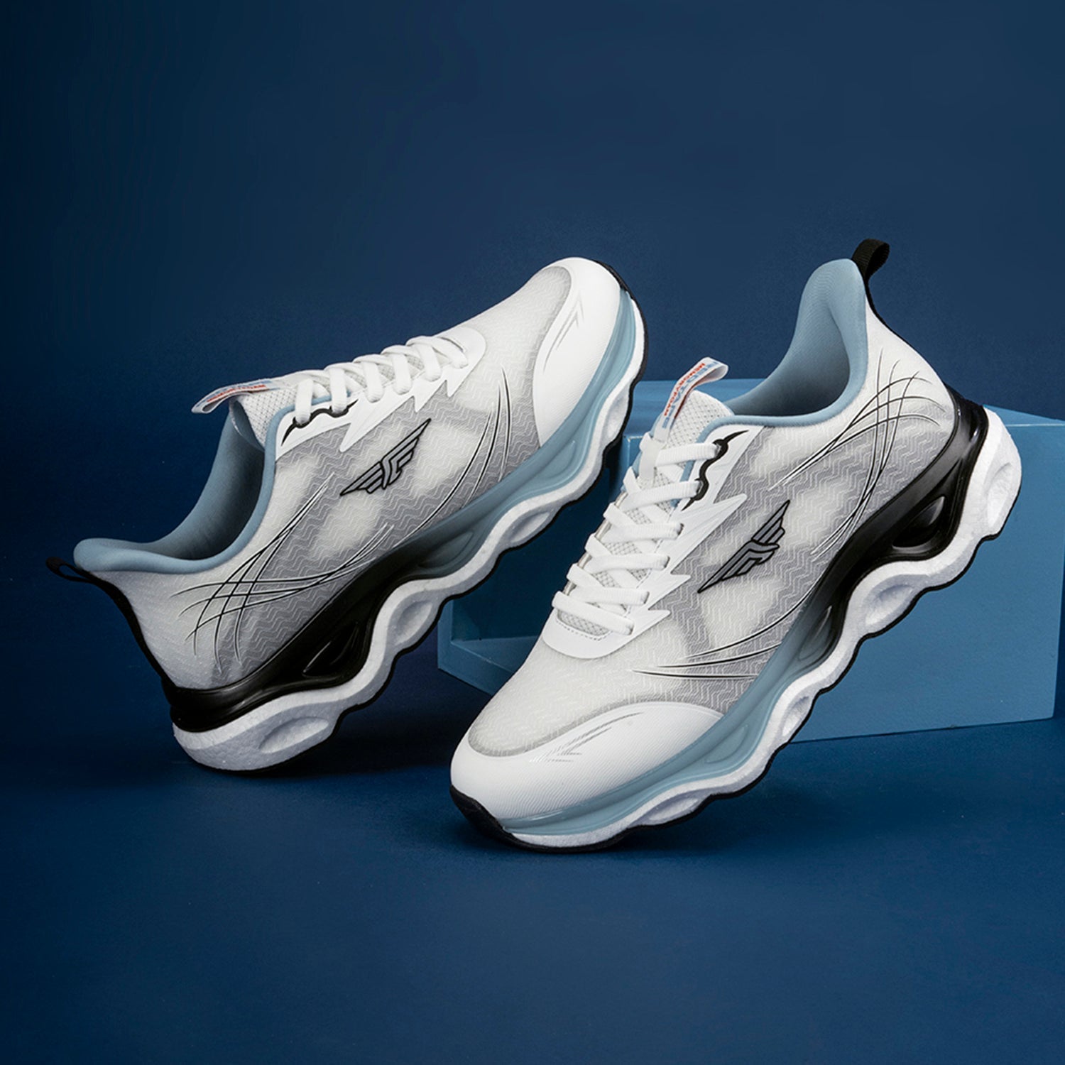 Blue White