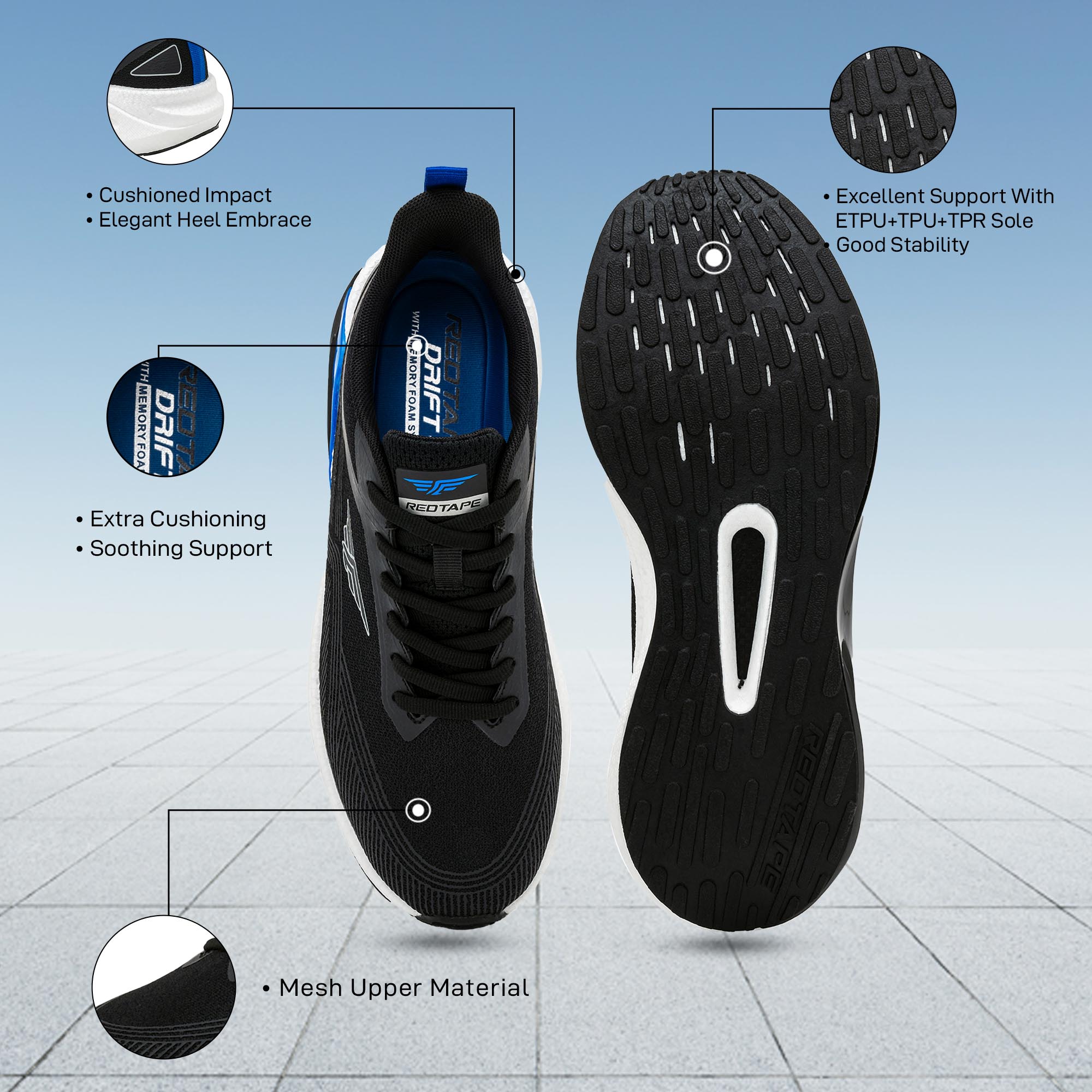Black/Blue