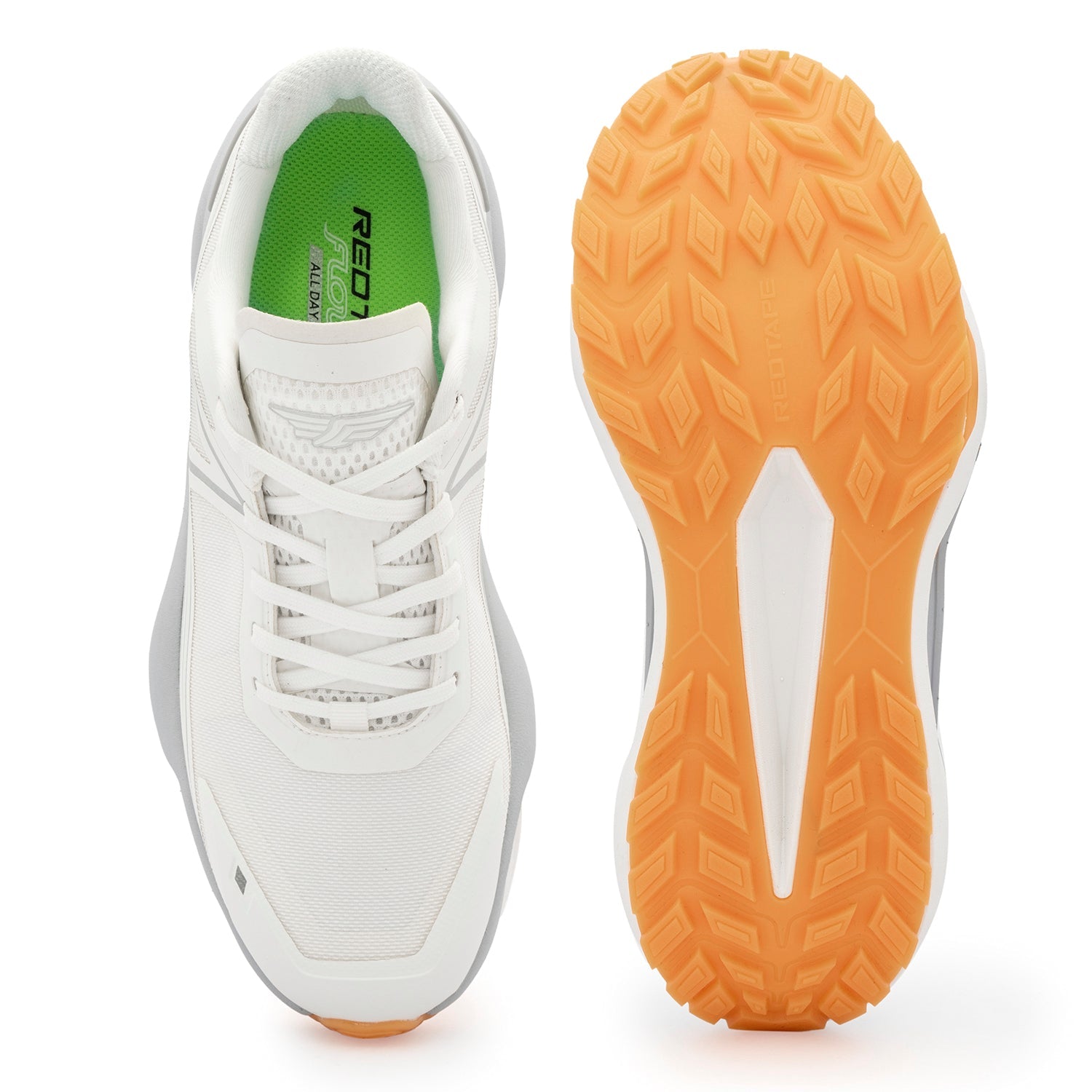 White/Orange