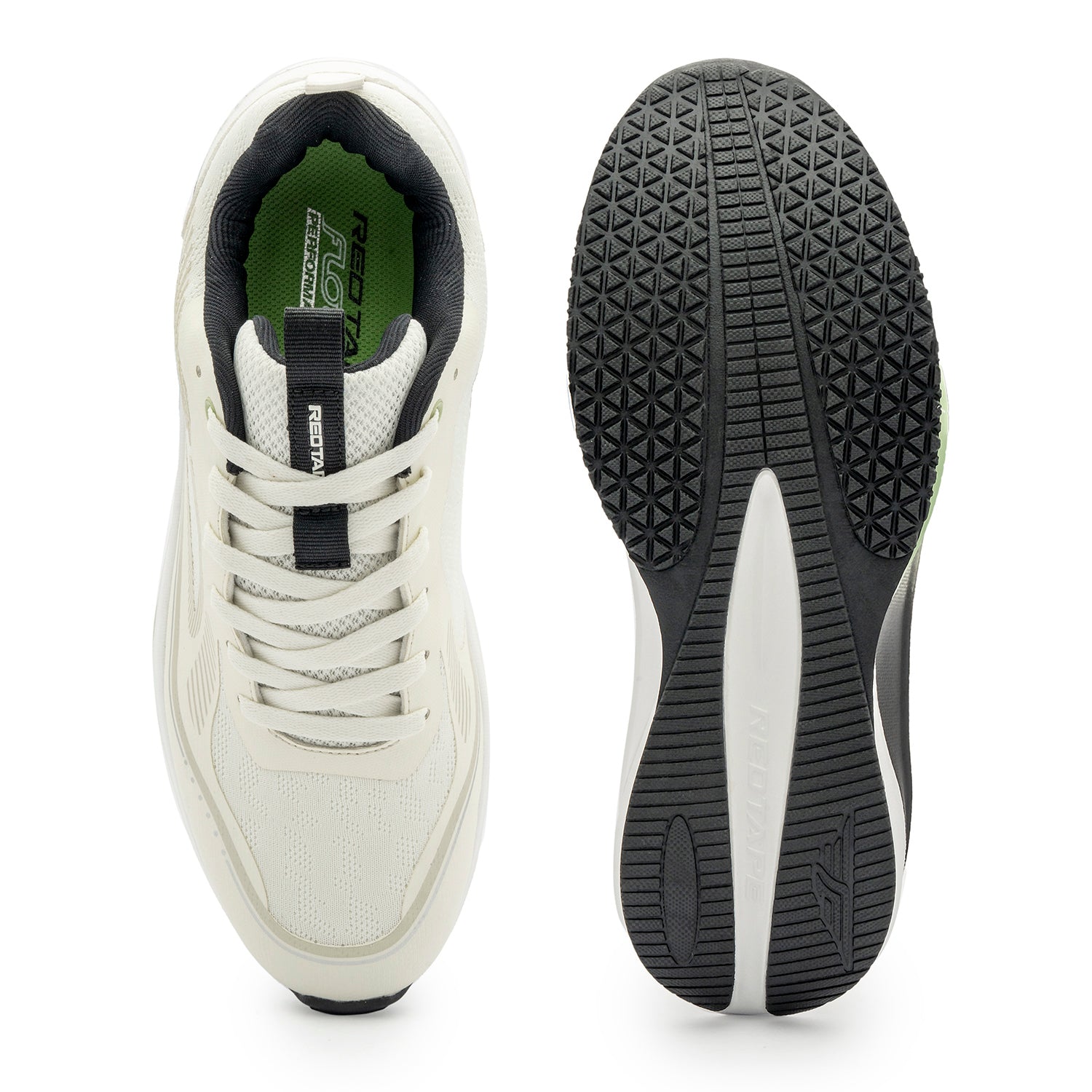 Off White/Green