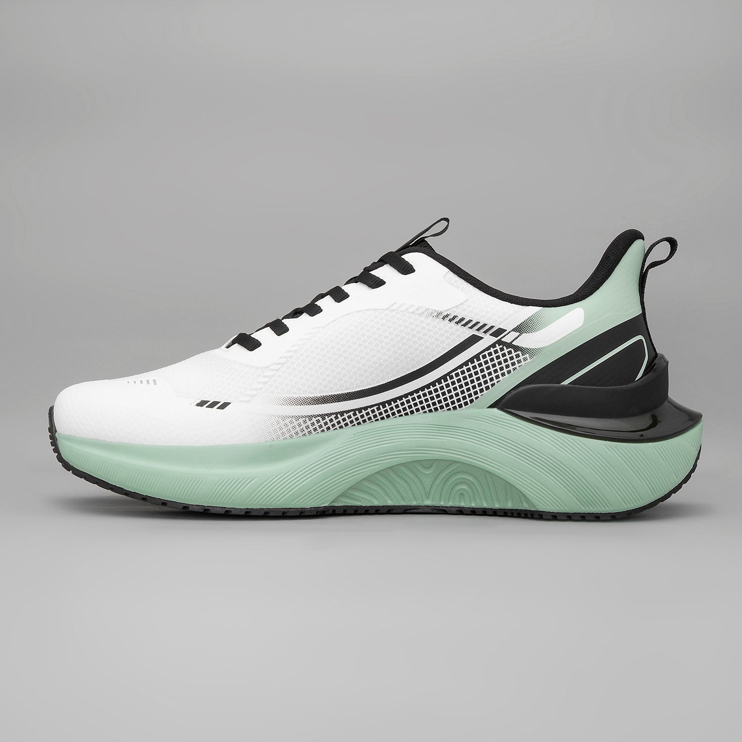 White Mint Green