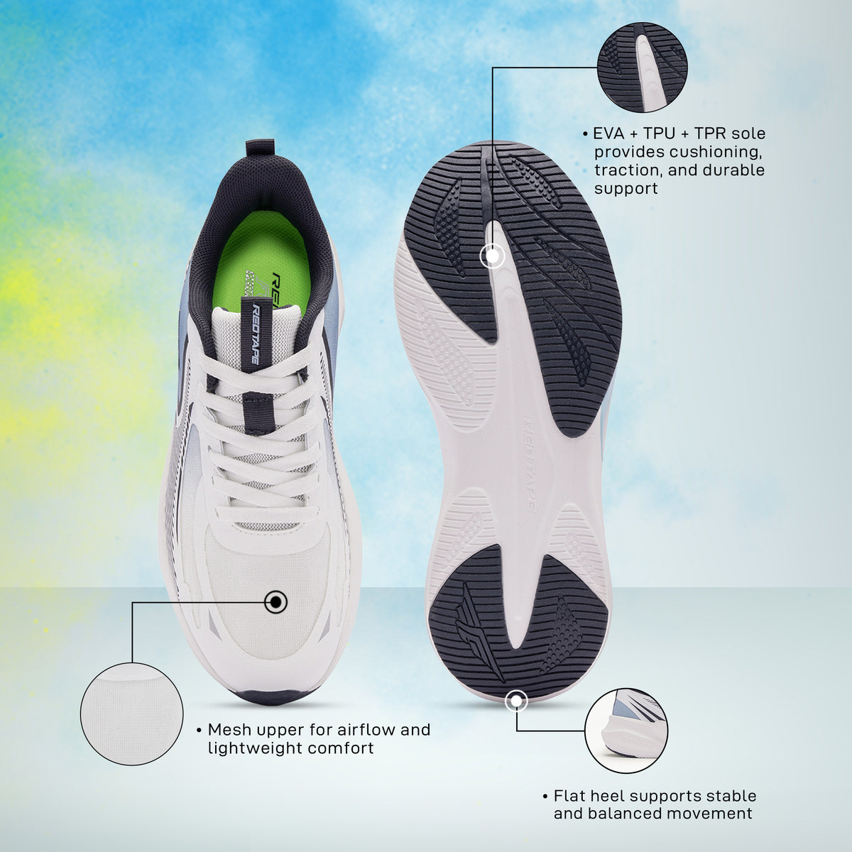 White Blue