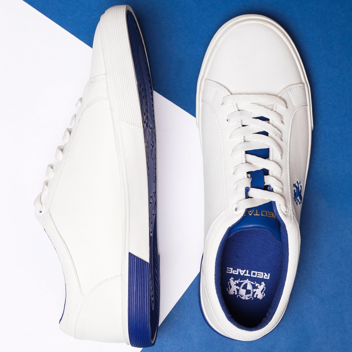 White/Indigo Blue