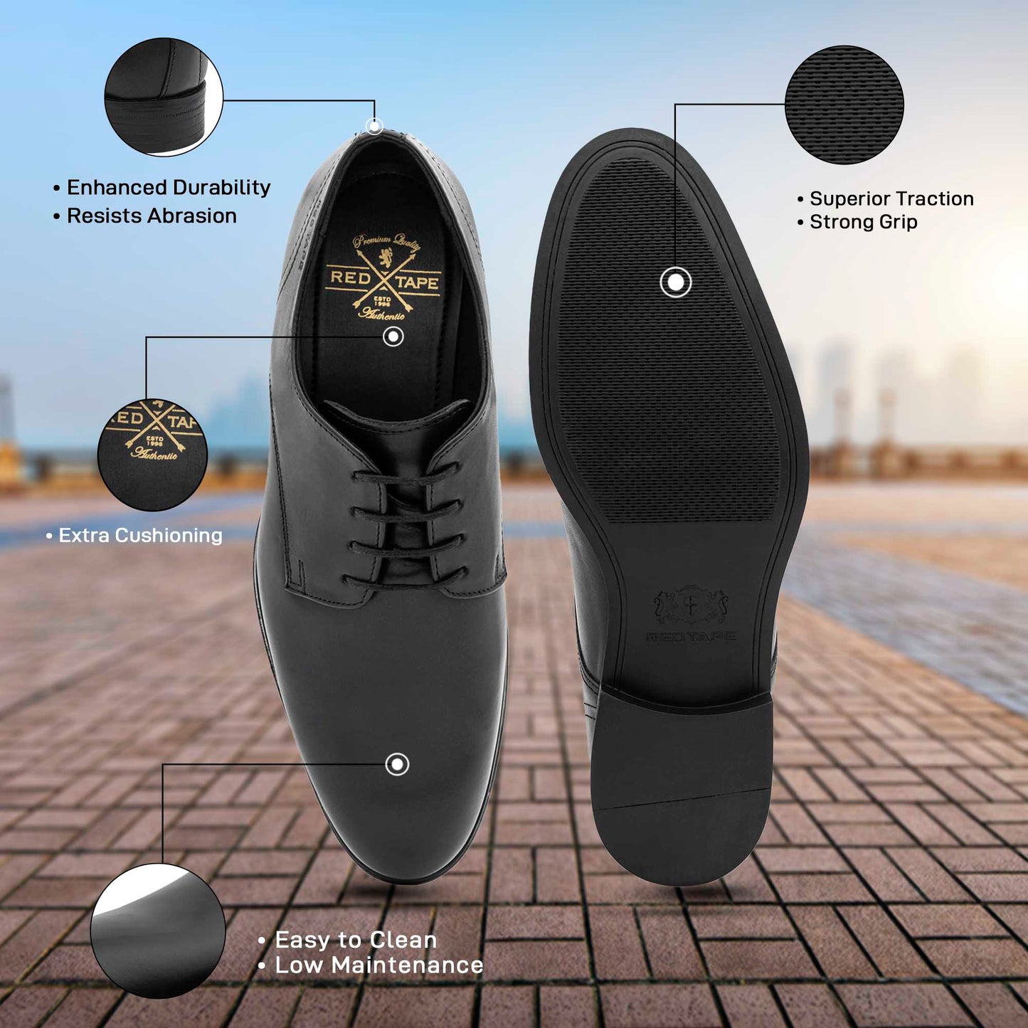 Formal Derby Shoes for Men