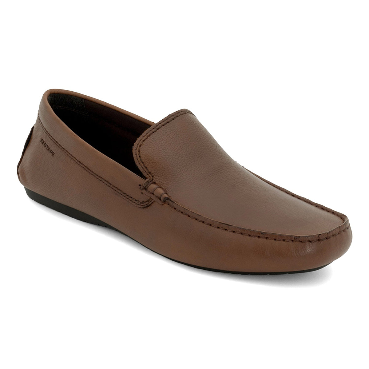 Moccasin Formal Shoes for Men in Brown | Moccasin Formal Shoes - 6 / Brown / 32.000x21.000x12.500