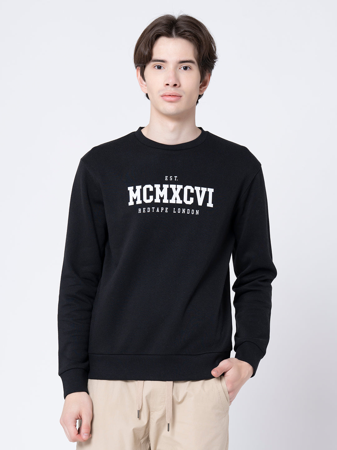 Graphic Print Sweatshirt For Men