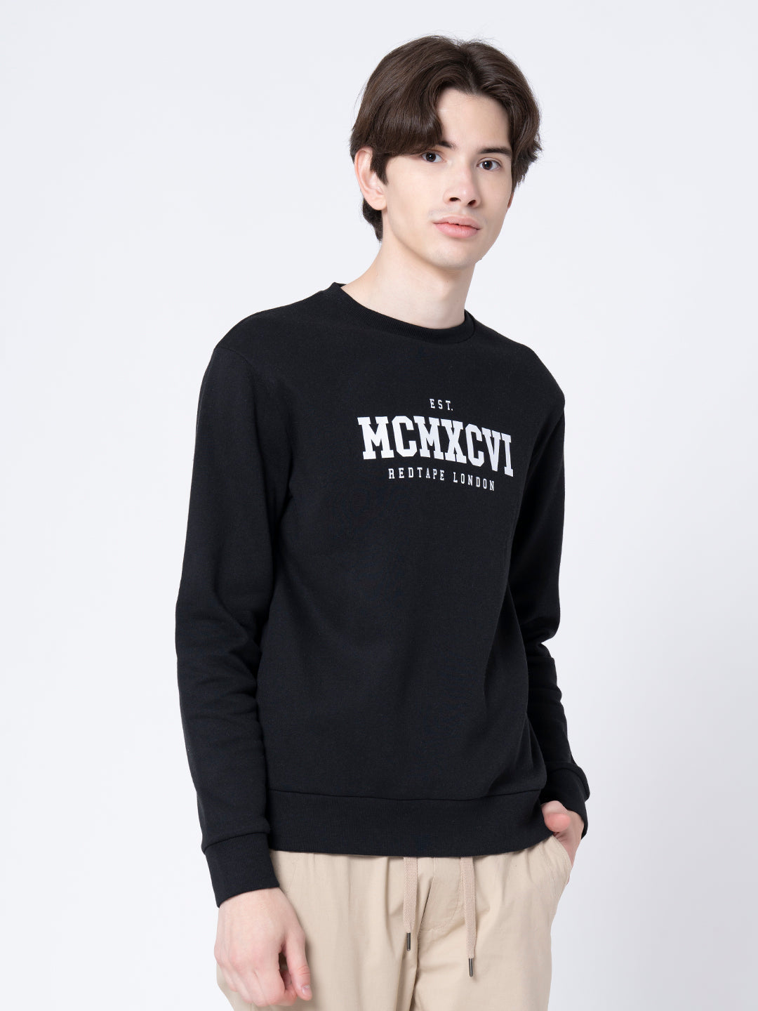 Graphic Print Sweatshirt For Men