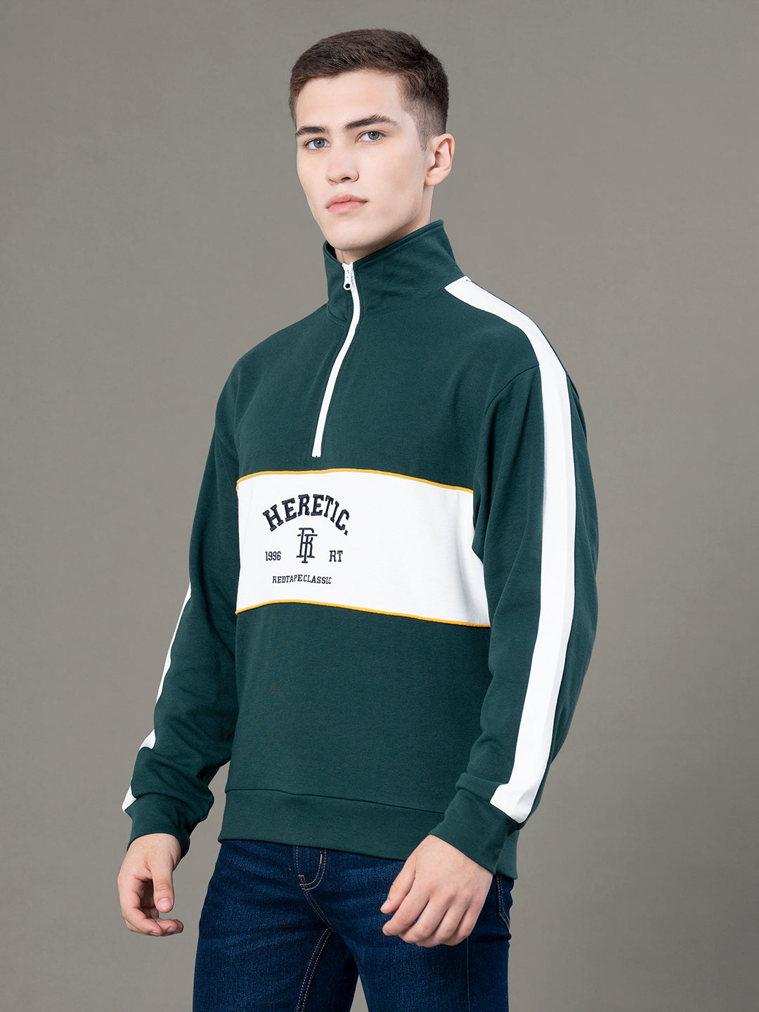 Half Zip Sweatshirt for Men | Redtape