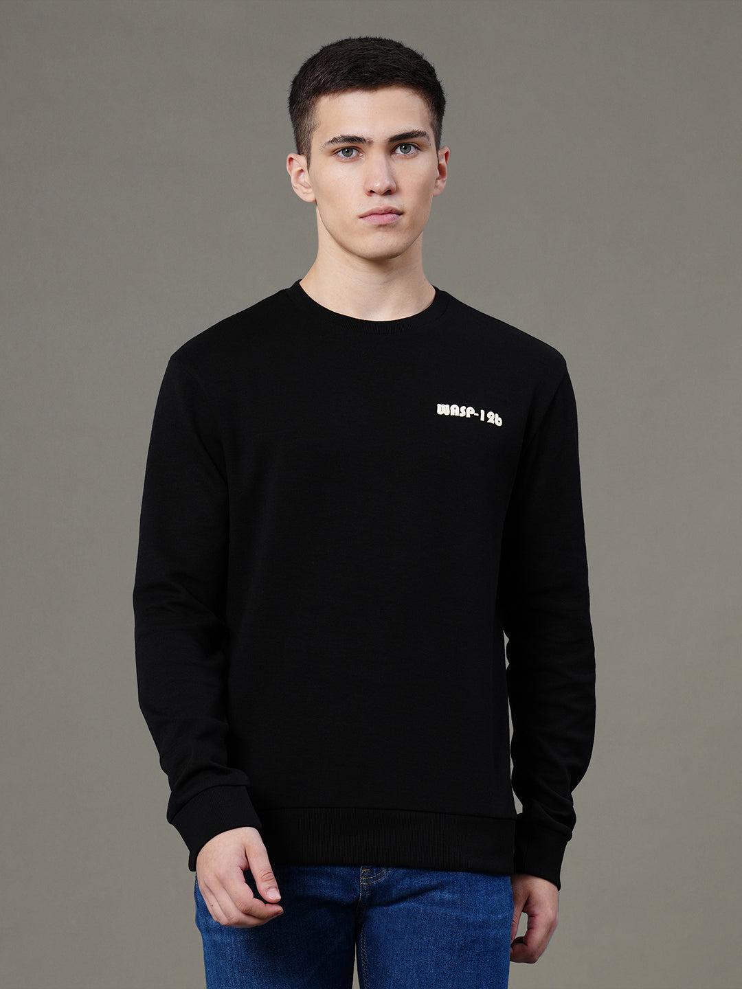 Round Neck Graphic Sweatshirt for Men | Redtape