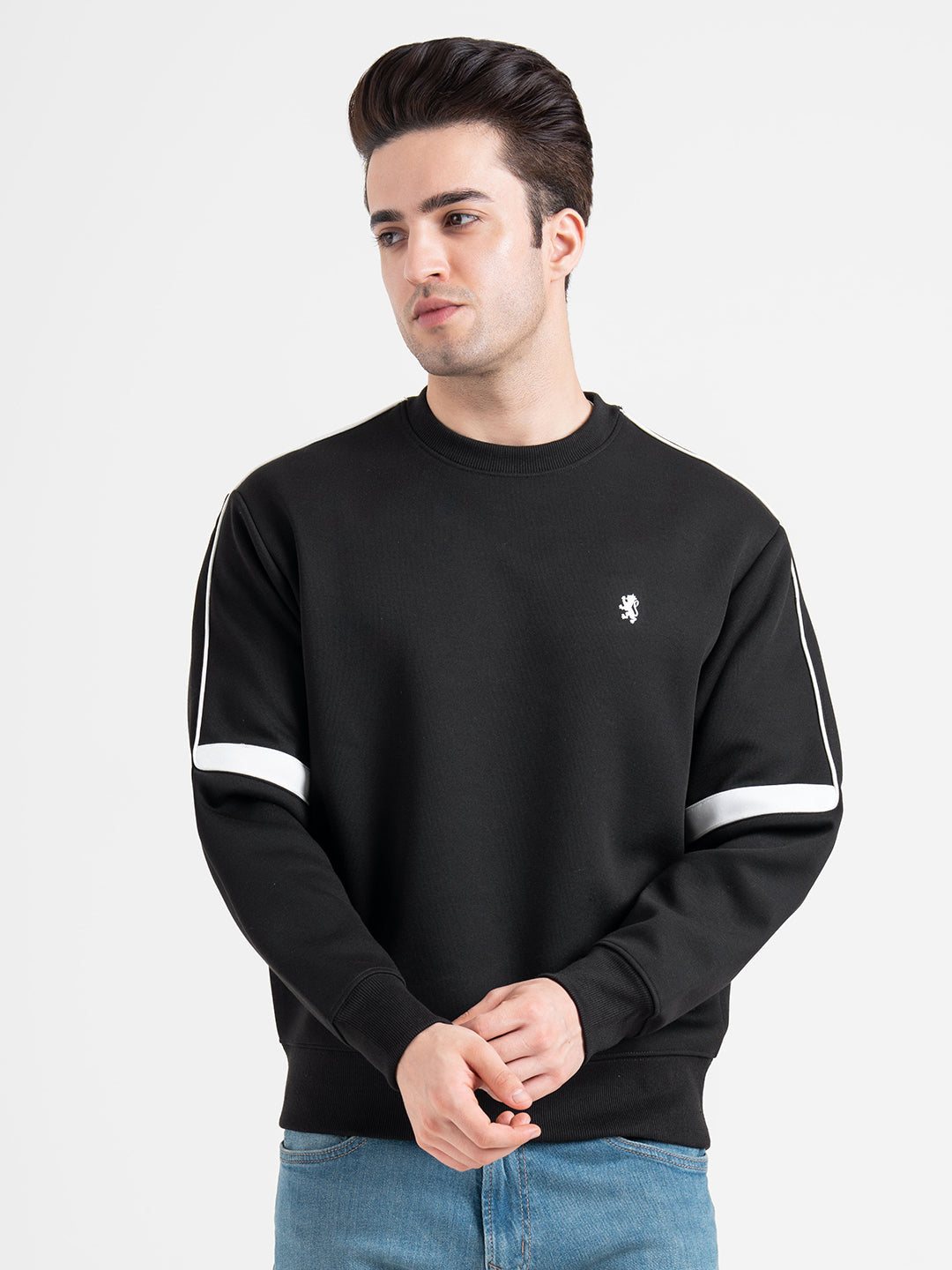 Men's Graphic Print Sweatshirt For Everyday Wear