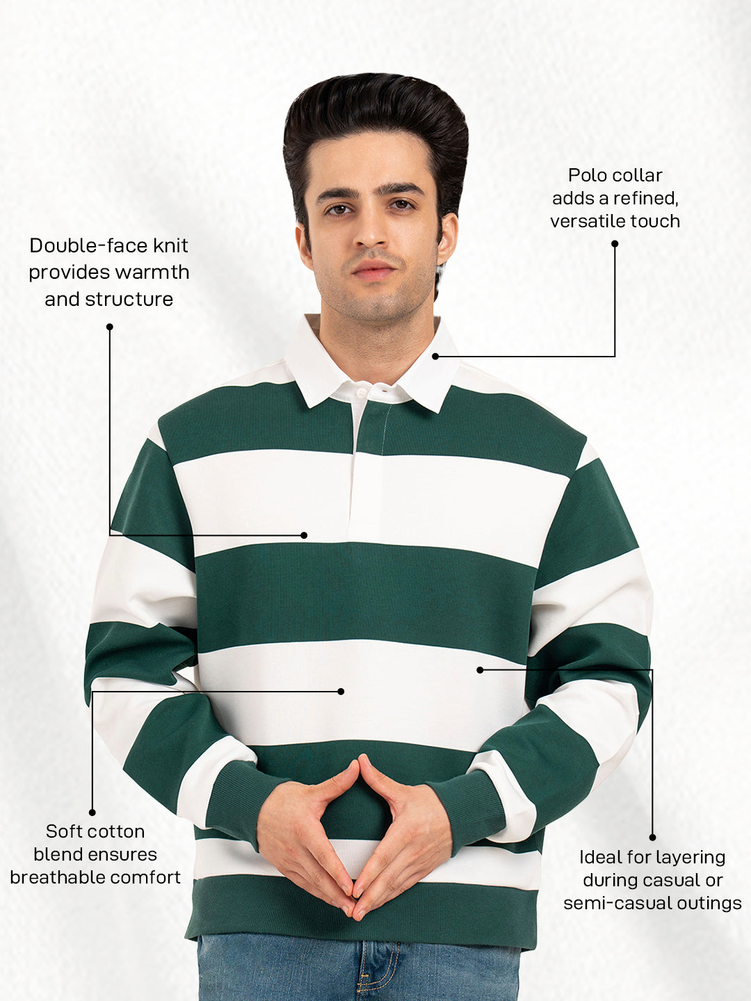 Green White