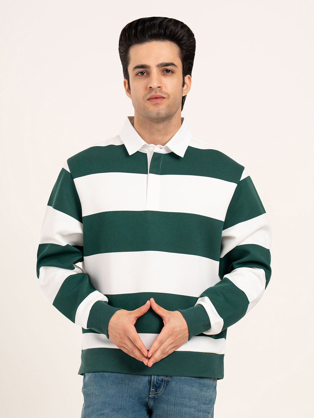 Men's Striped Sweatshirt