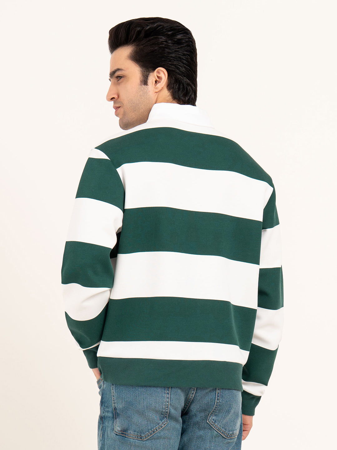Men’s Striped Sweatshirt