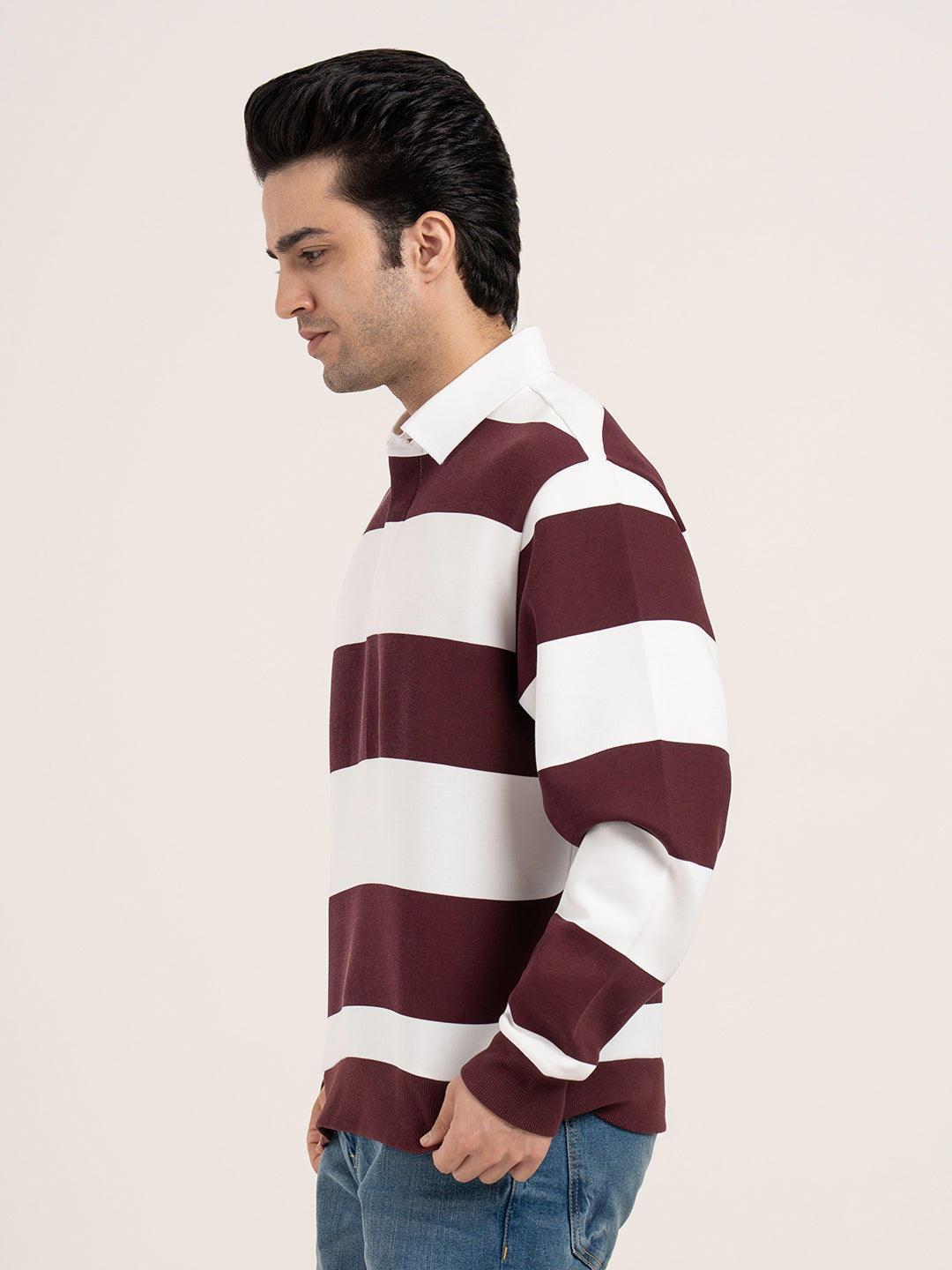 Maroon White