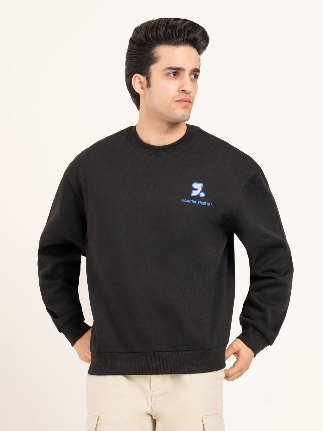 Men's Casual Graphic Sweatshirt