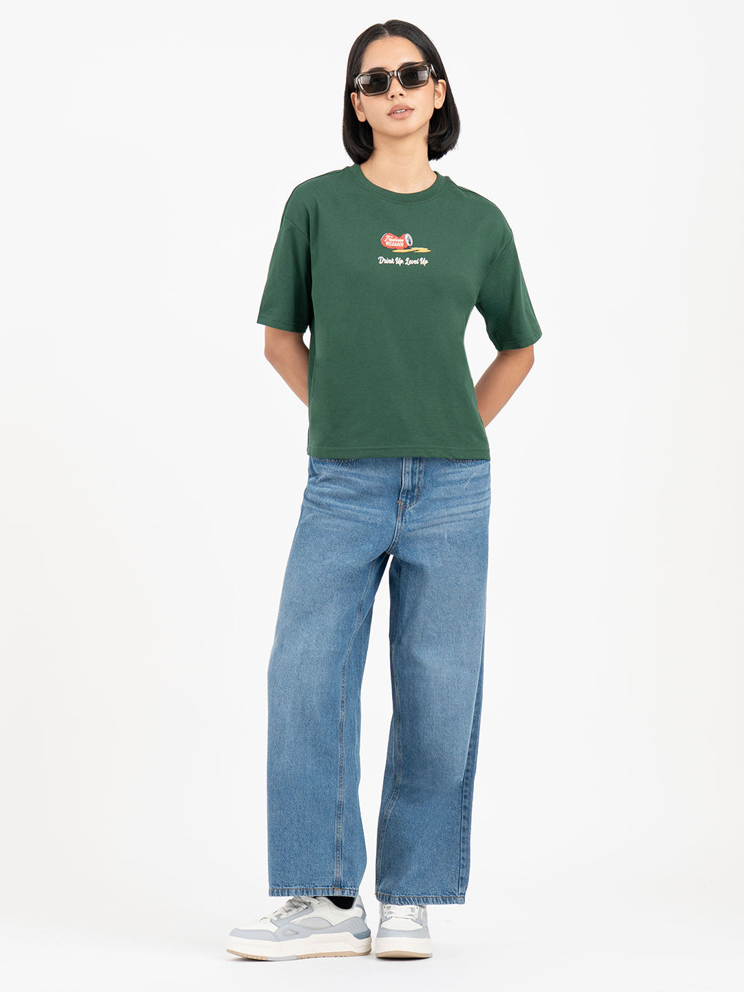 Green T-Shirt for Women