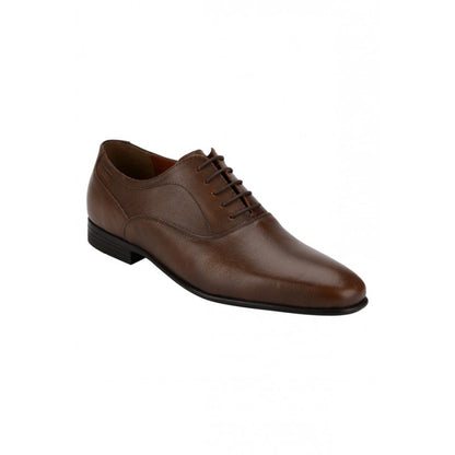 RedTape Men Tan Oxford Shoes