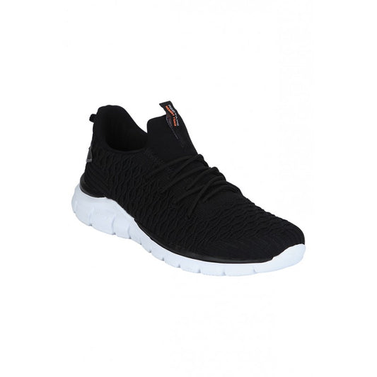 Men Black Walking Shoes