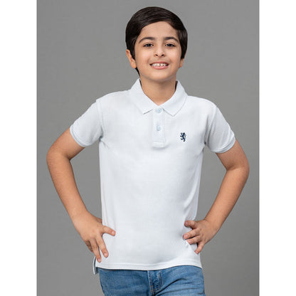 RedTape Light Blue T-Shirt for Boys | Comfortable and Durable