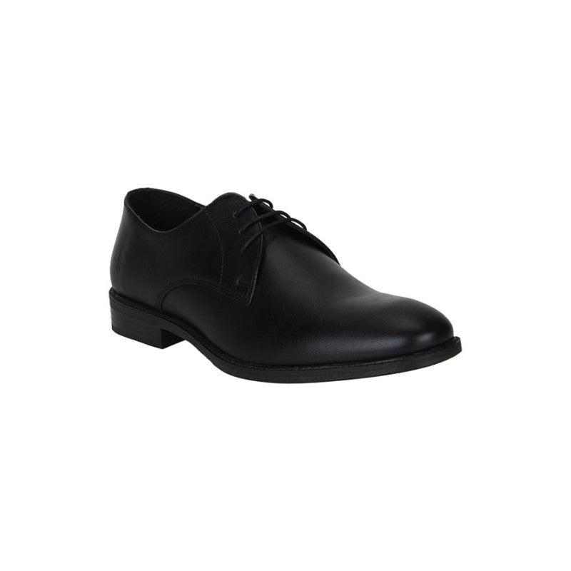 Men Black Derby Shoes