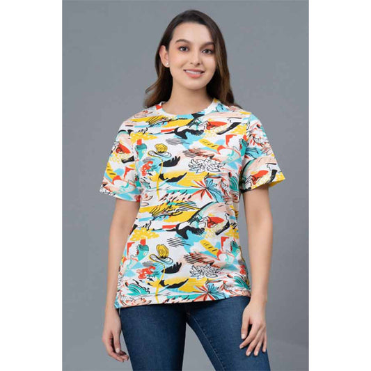 Casual Graphic Print T-Shirt for Women