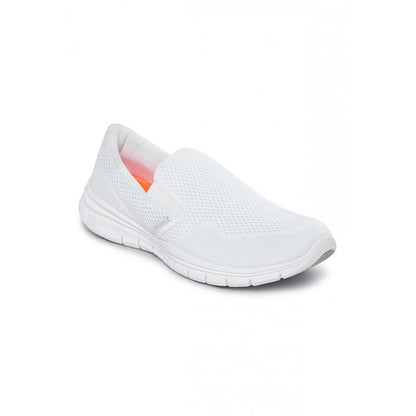 RedTape Men White Walking Shoes