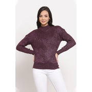 Women's Wine Sweater