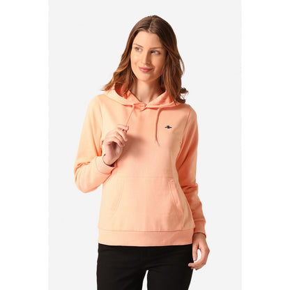 Women Salmon Hoodie