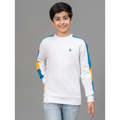 White Sweatshirt for Boys