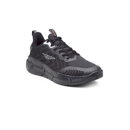 RedTape Men's Black Walking Shoes