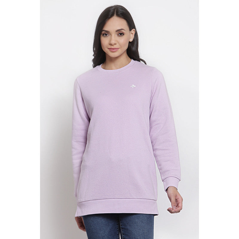 MODE by RedTape Women's Lilac Sweatshirt