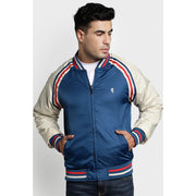 Royal Blue Red Reversible Men's Jacket