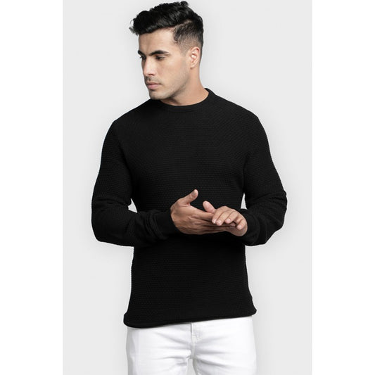 Mens Black Sweater