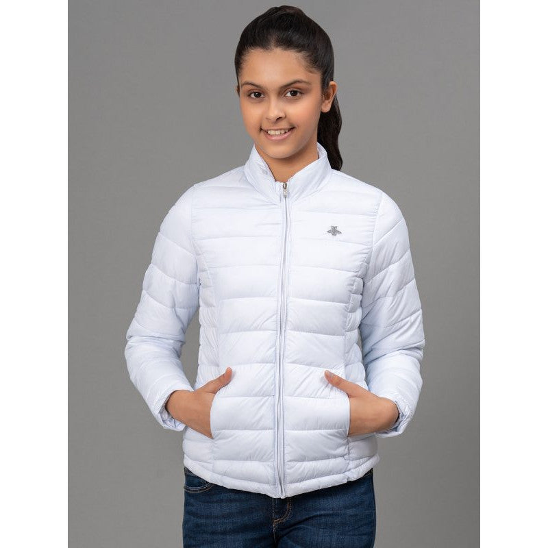 Mode By RedTape White Jacket for Girls | Warm and Comfortable