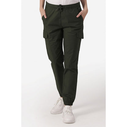 Women Olive Jogger