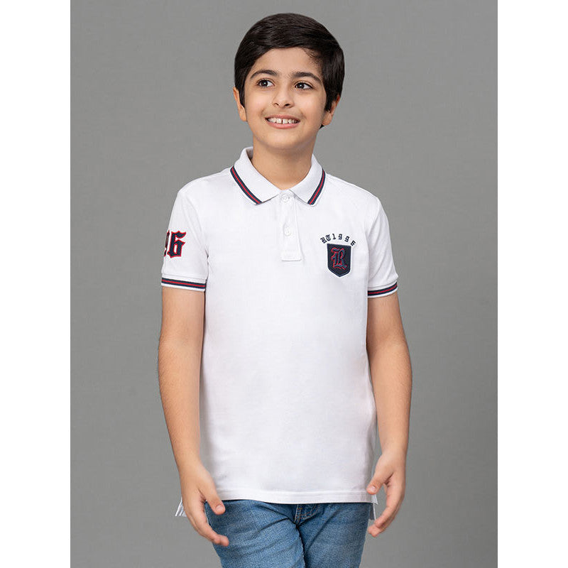 White T-Shirt for Boys