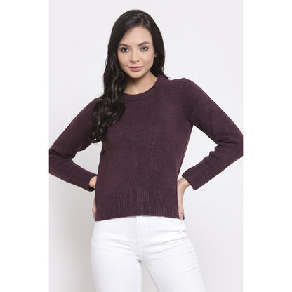 MODE by RedTape Women's Purple Sweater