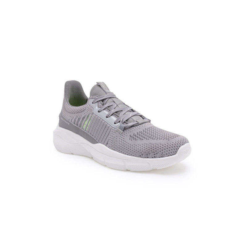 Grey Walking Shoes for Men- Lace-Up Sports Walking Shoes, Perfect for Walking & Running