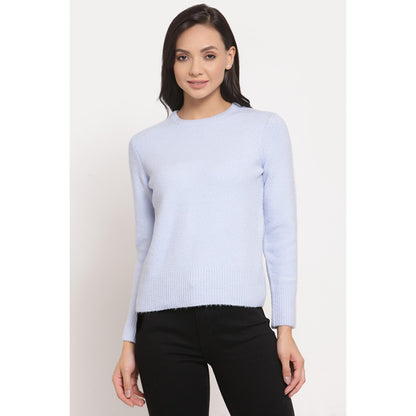 MODE by RedTape Women's Light Blue Sweater