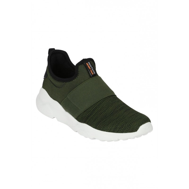 Men Olive Walking Shoes