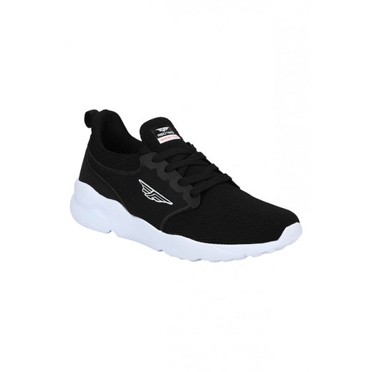 Men Black Walking Shoes