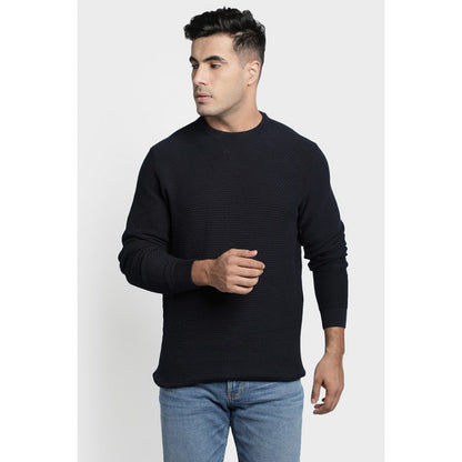 Mens Navy Sweater