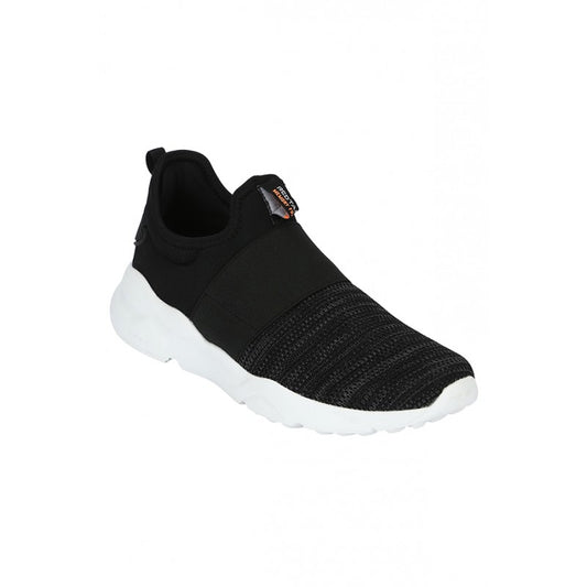 Men Black Walking Shoes