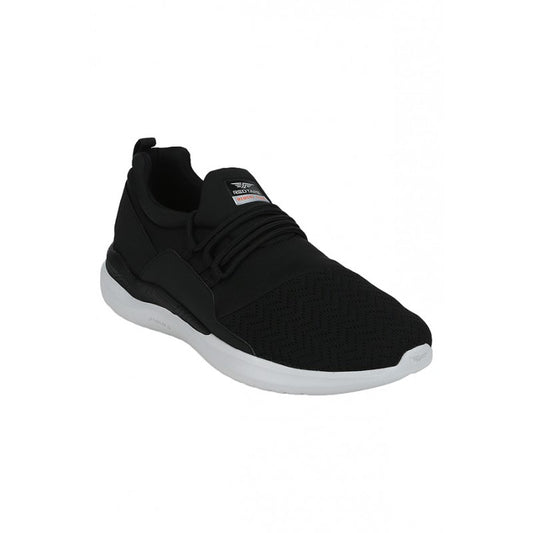 Men Black Walking Shoes