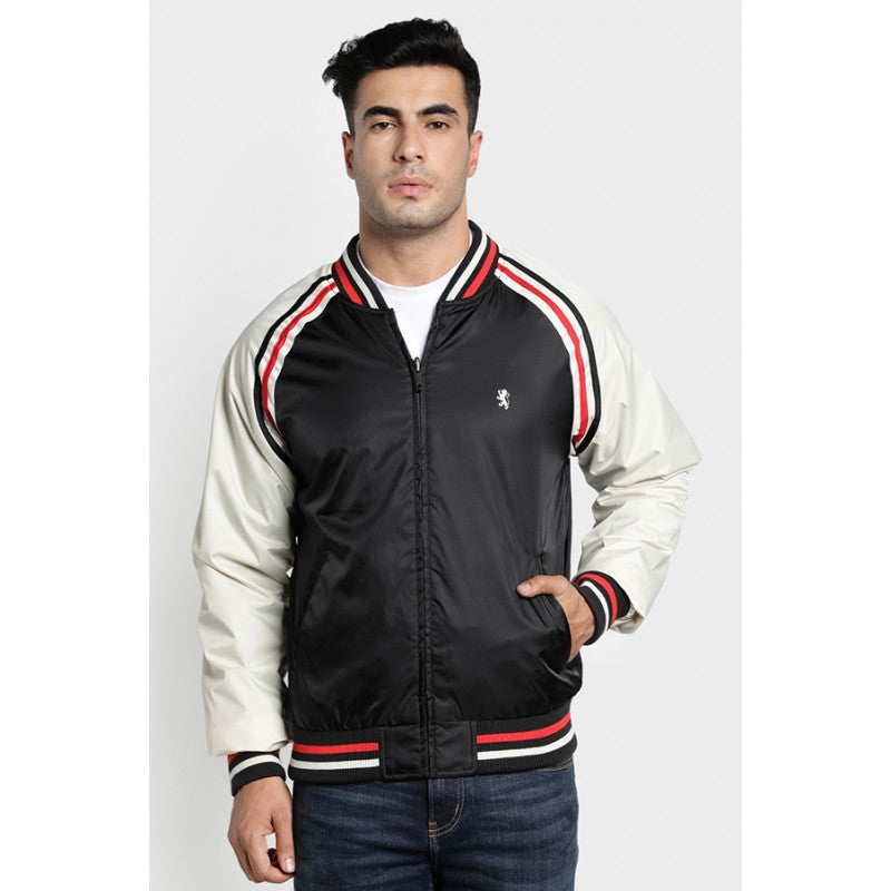 RedTape Black Reversible Men's Jacket