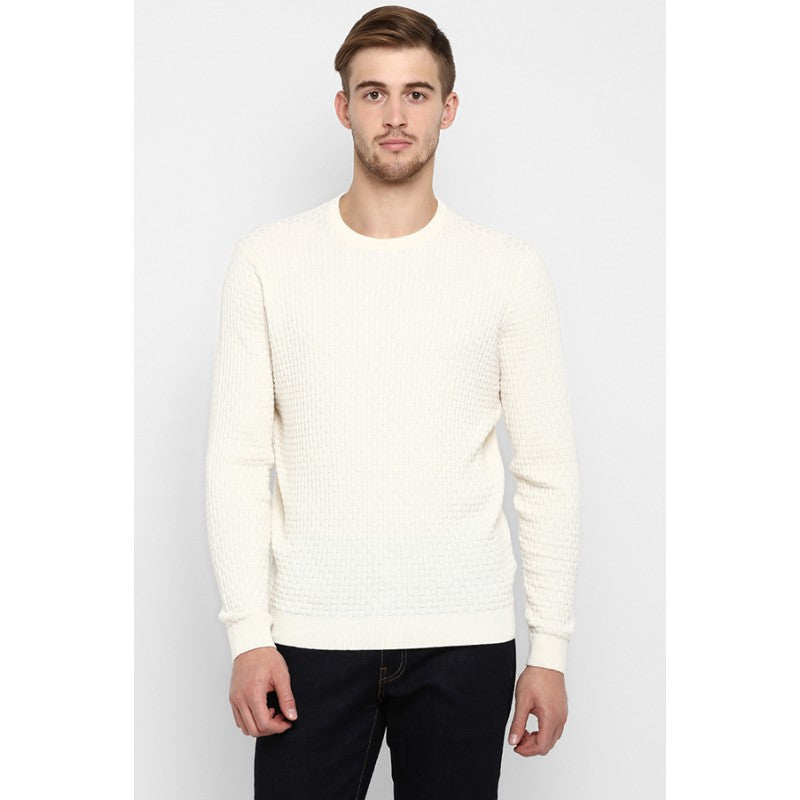 Mens Off White Sweater